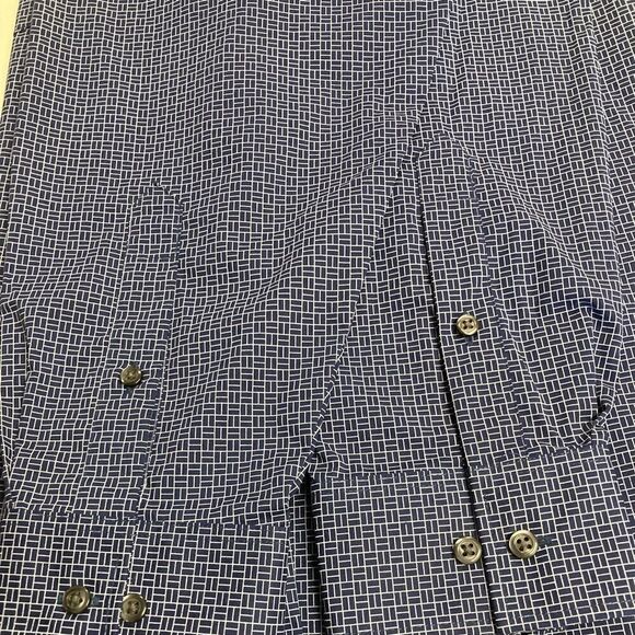 VAN HEUSEN Flex Men’s Blue/White  Plaid Shirt Size 17 32/33 New with tags. - Picture 6 of 11